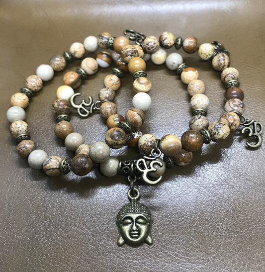 Picture Jasper Ohm Buddha Spiritual Stack