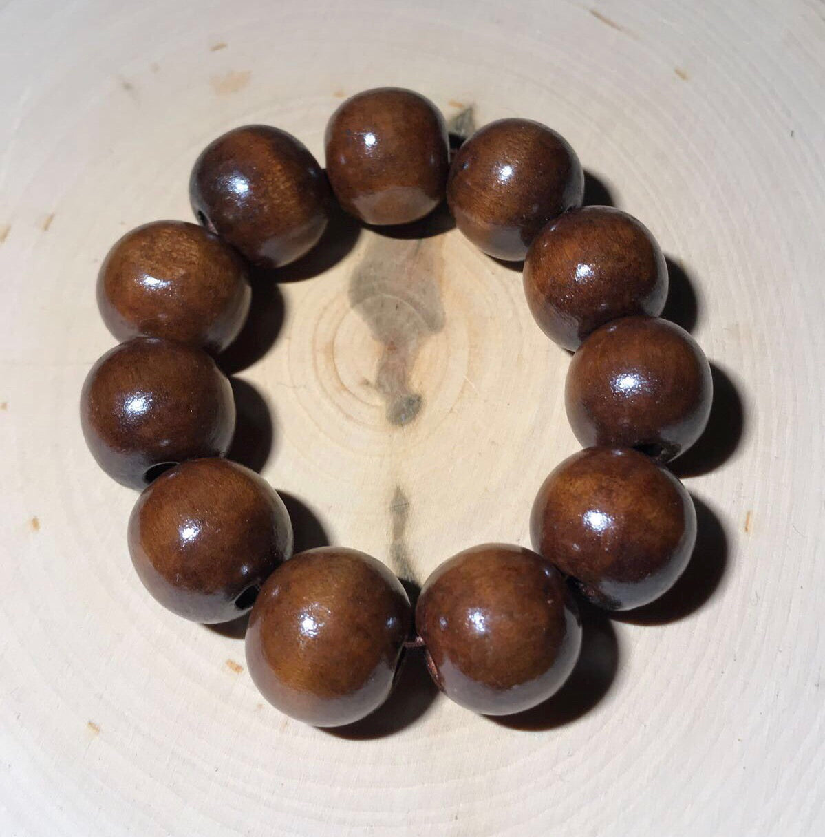 Wooden Bead Bracelet