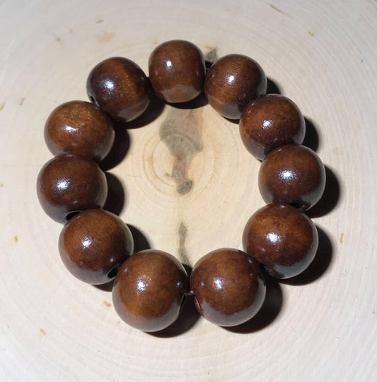 Wooden Bead Bracelet