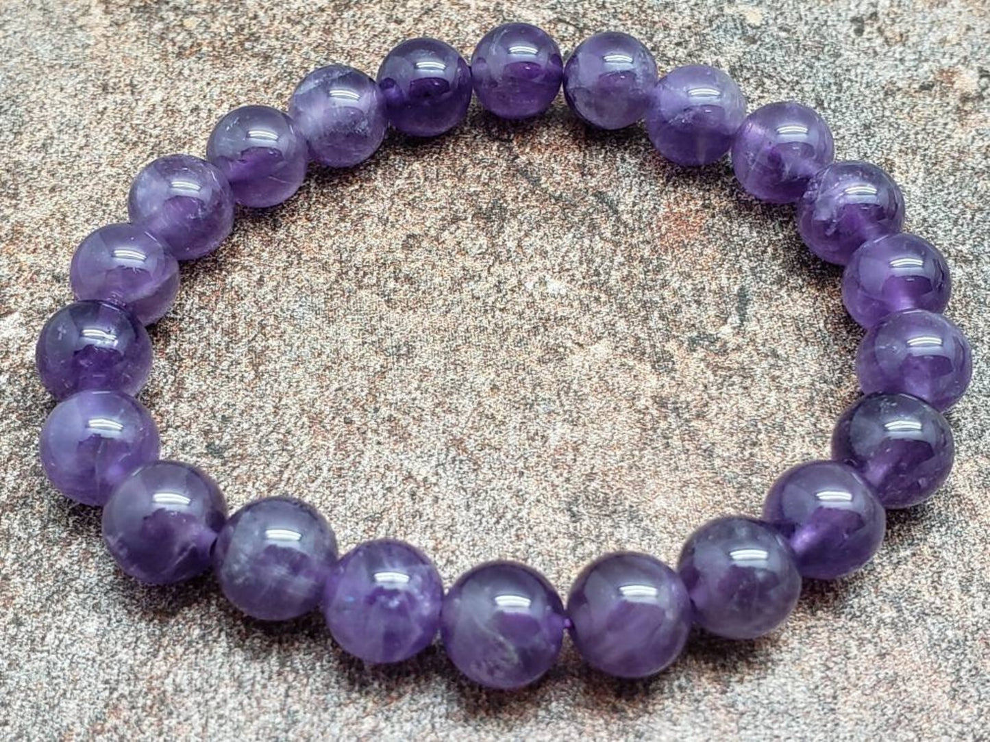 8mm Stretchy Gemstone Bracelet