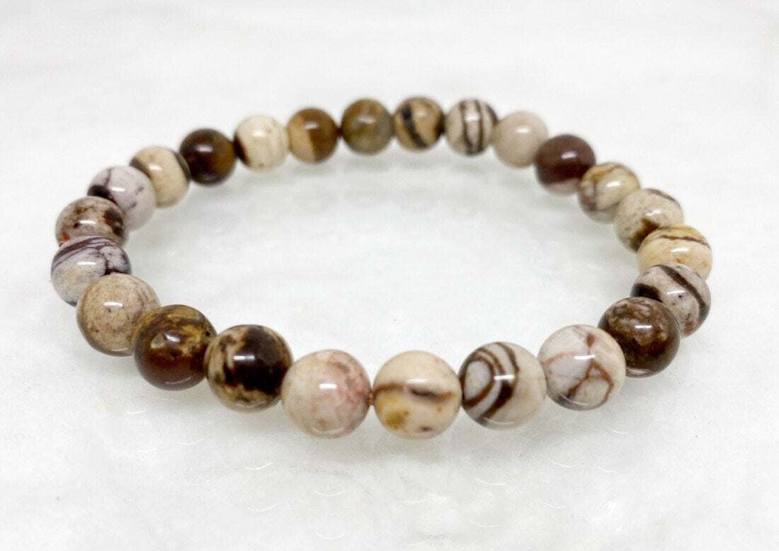 8mm Stretchy Gemstone Bracelet