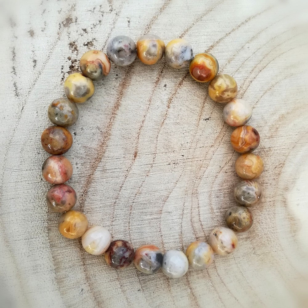 8mm Stretchy Gemstone Bracelet