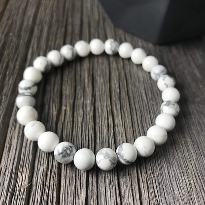 8mm Stretchy Gemstone Bracelet