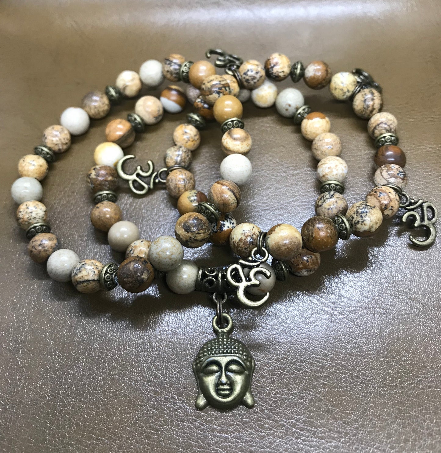 Picture Jasper Ohm Buddha Spiritual Stack