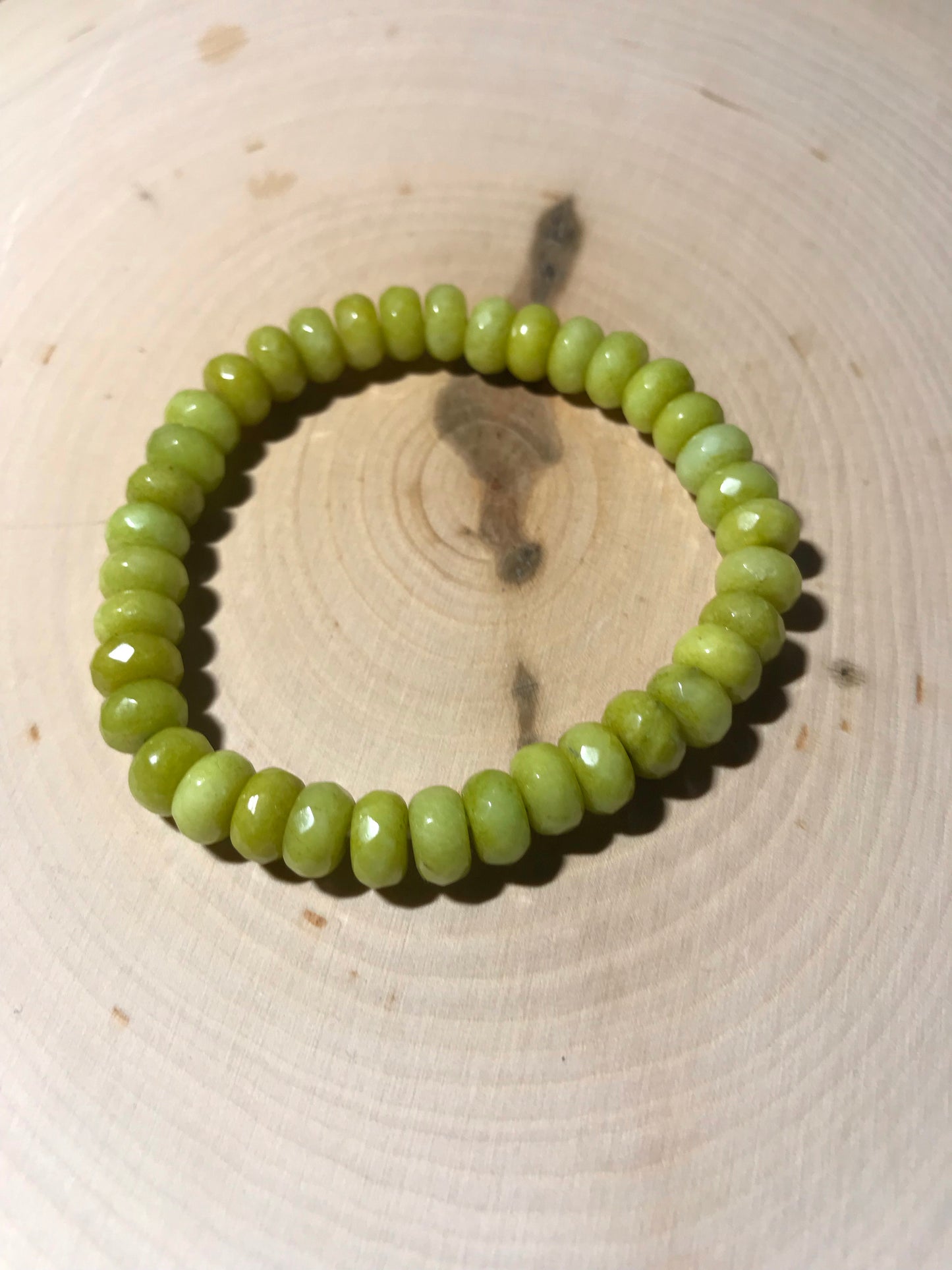 Lime Jade Bracelet