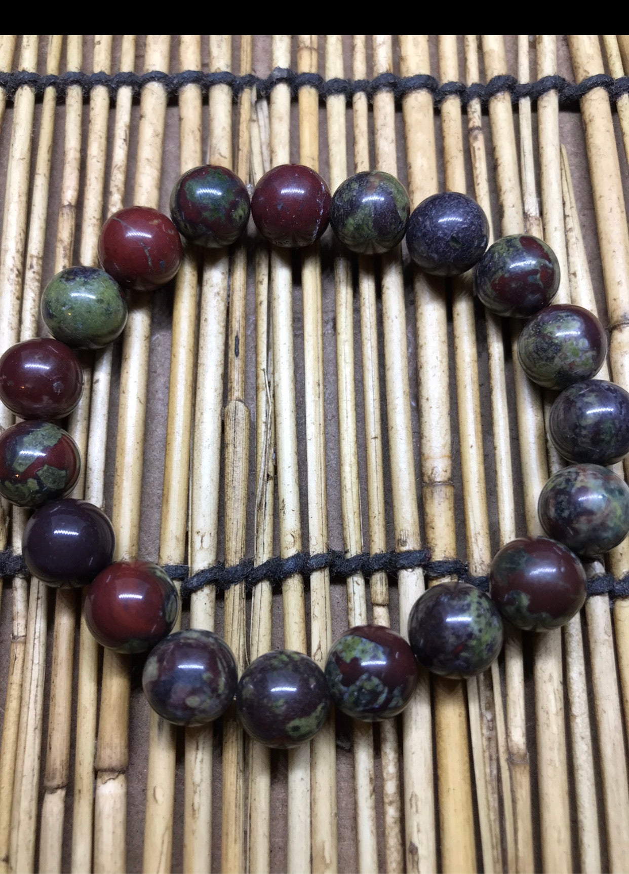 DragonBlood Stone Bracelet