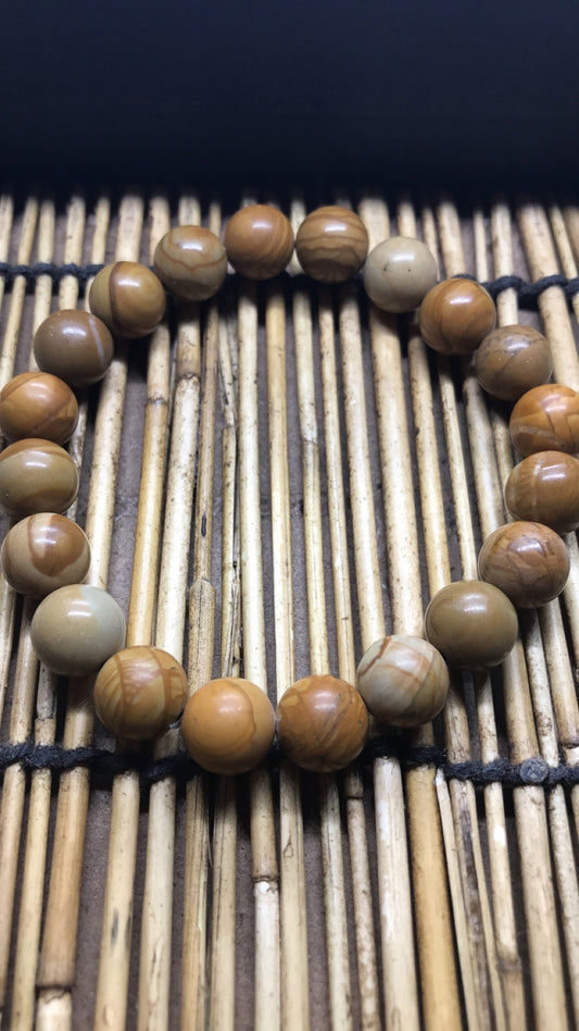 TigerSkin Jasper Beaded Bracelet