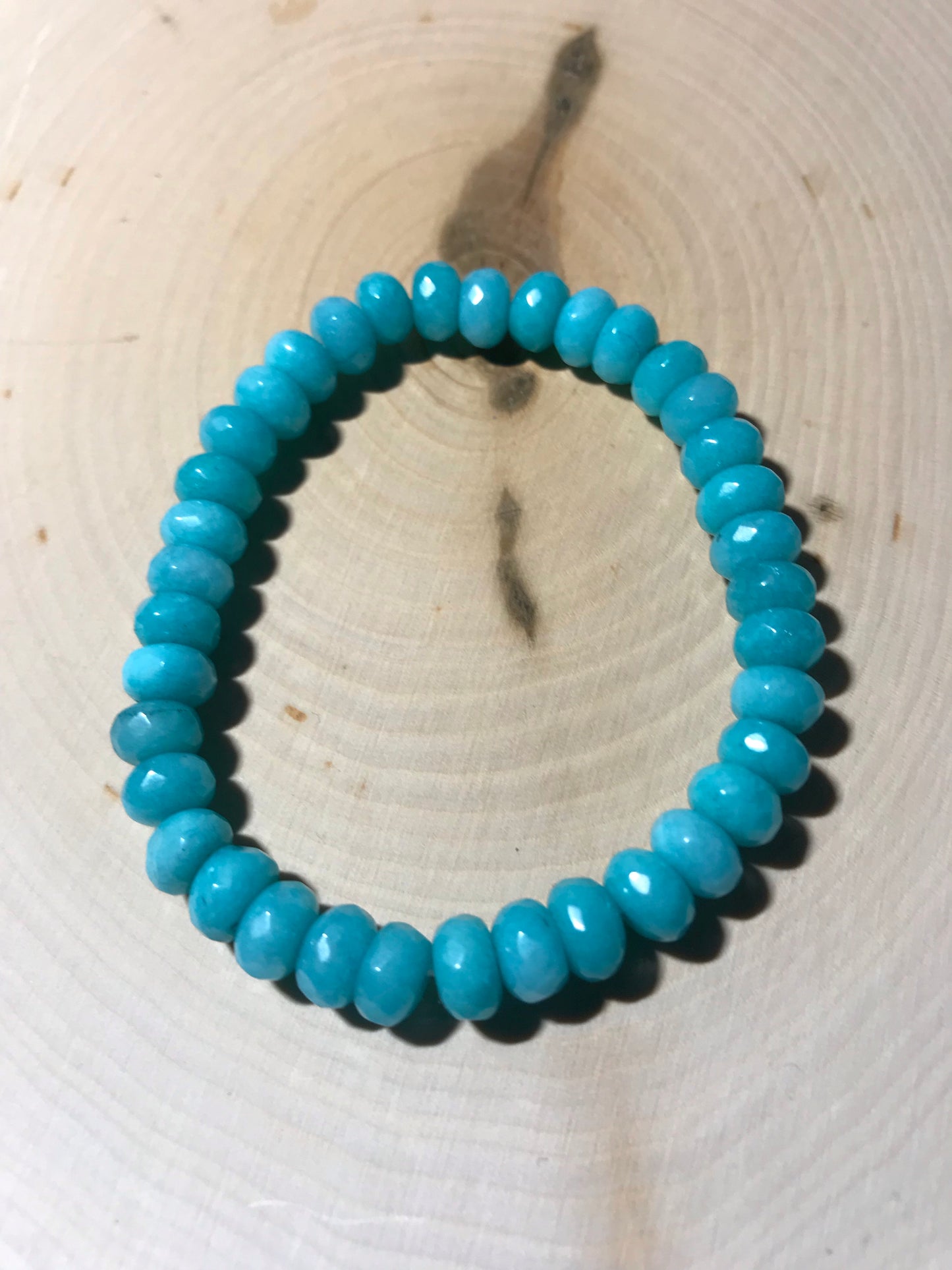 Teal Jade Bracelet