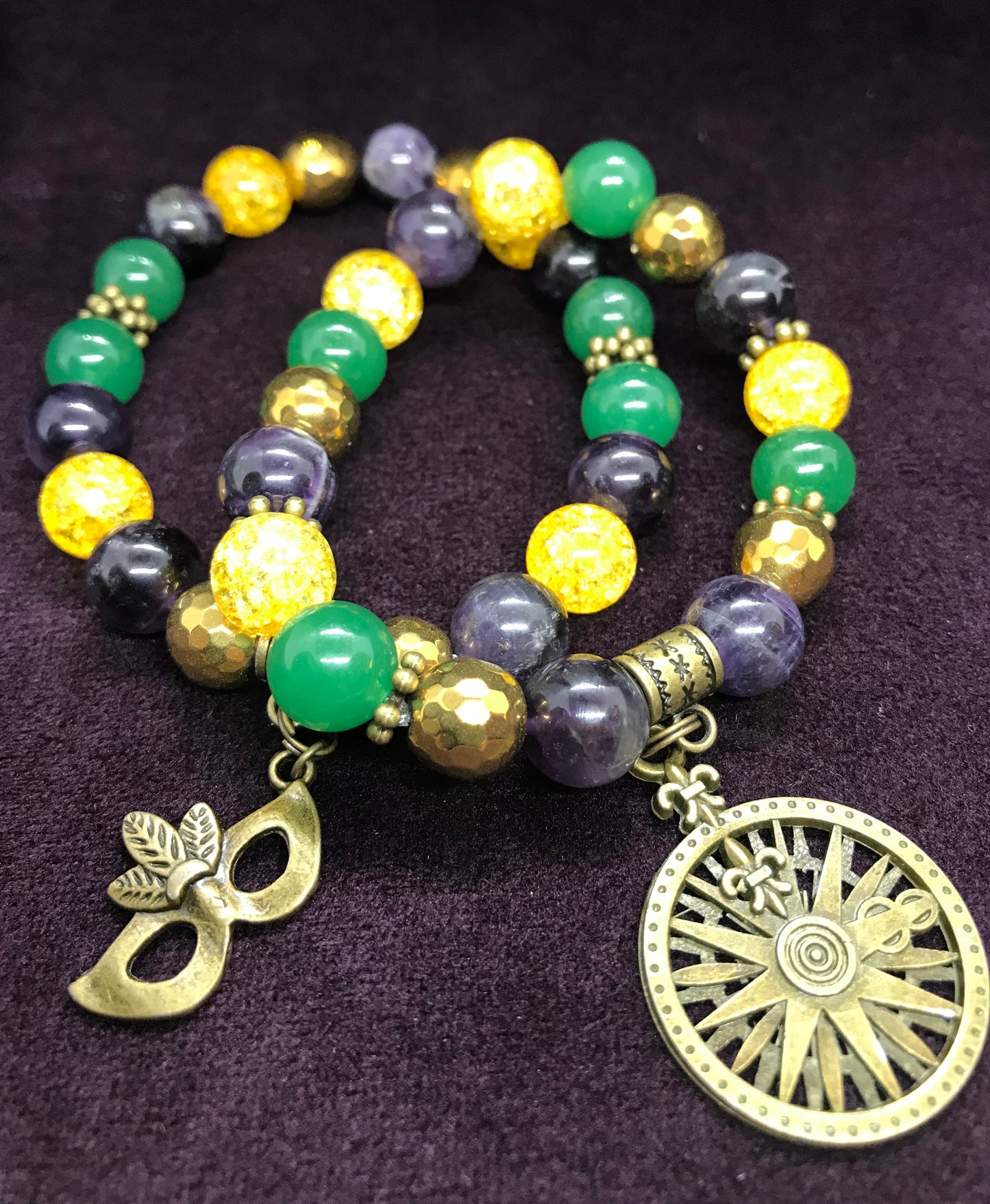 Mardi Gras Inspired Stack