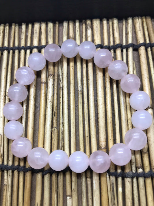 Rose Quartz Beaded Bracelet