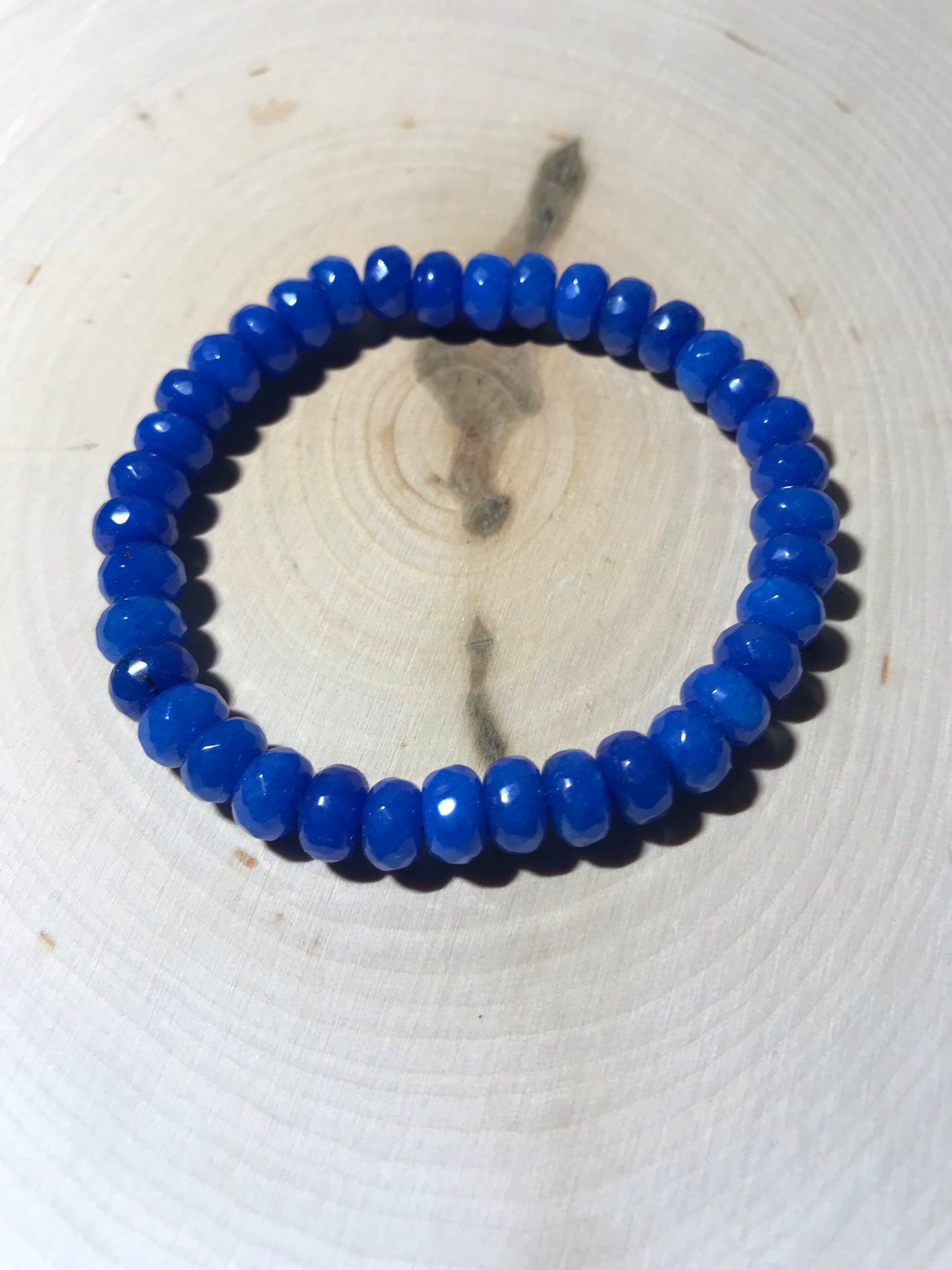 Blue Jade Bracelet