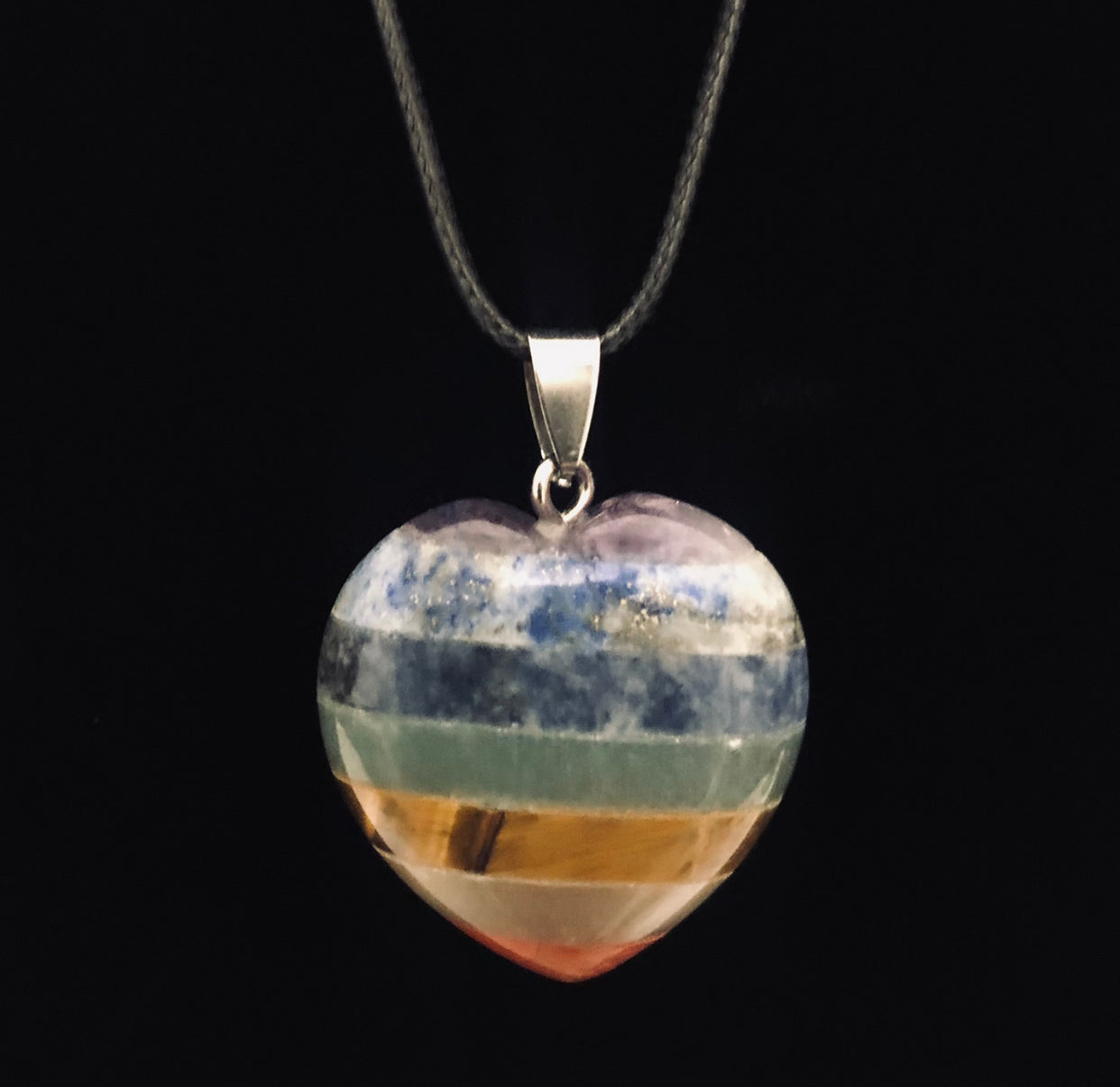 Chakra Heart Necklace