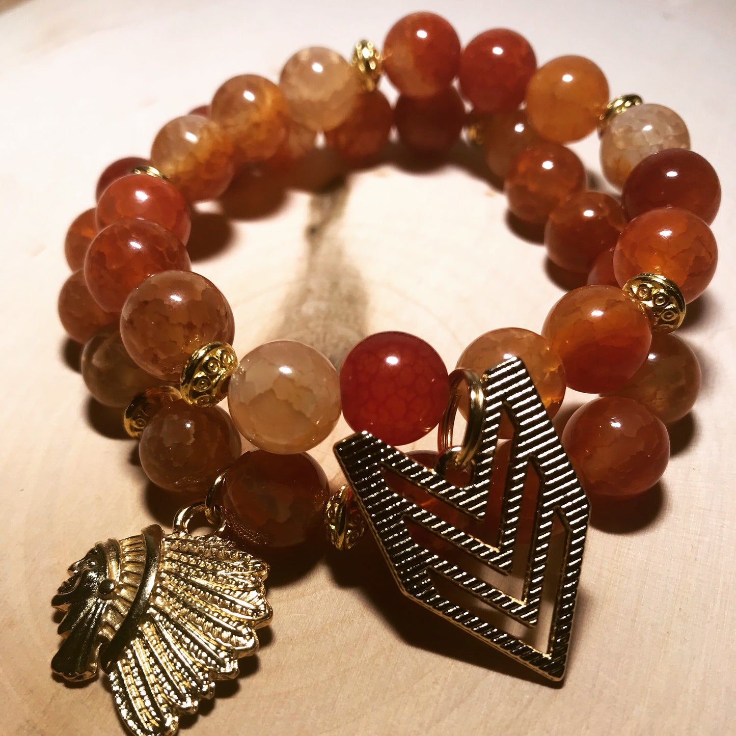 Fire Agate Stack