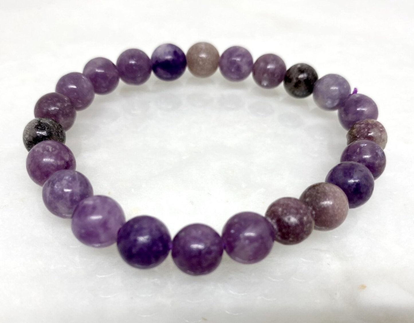 8mm Stretchy Gemstone Bracelet