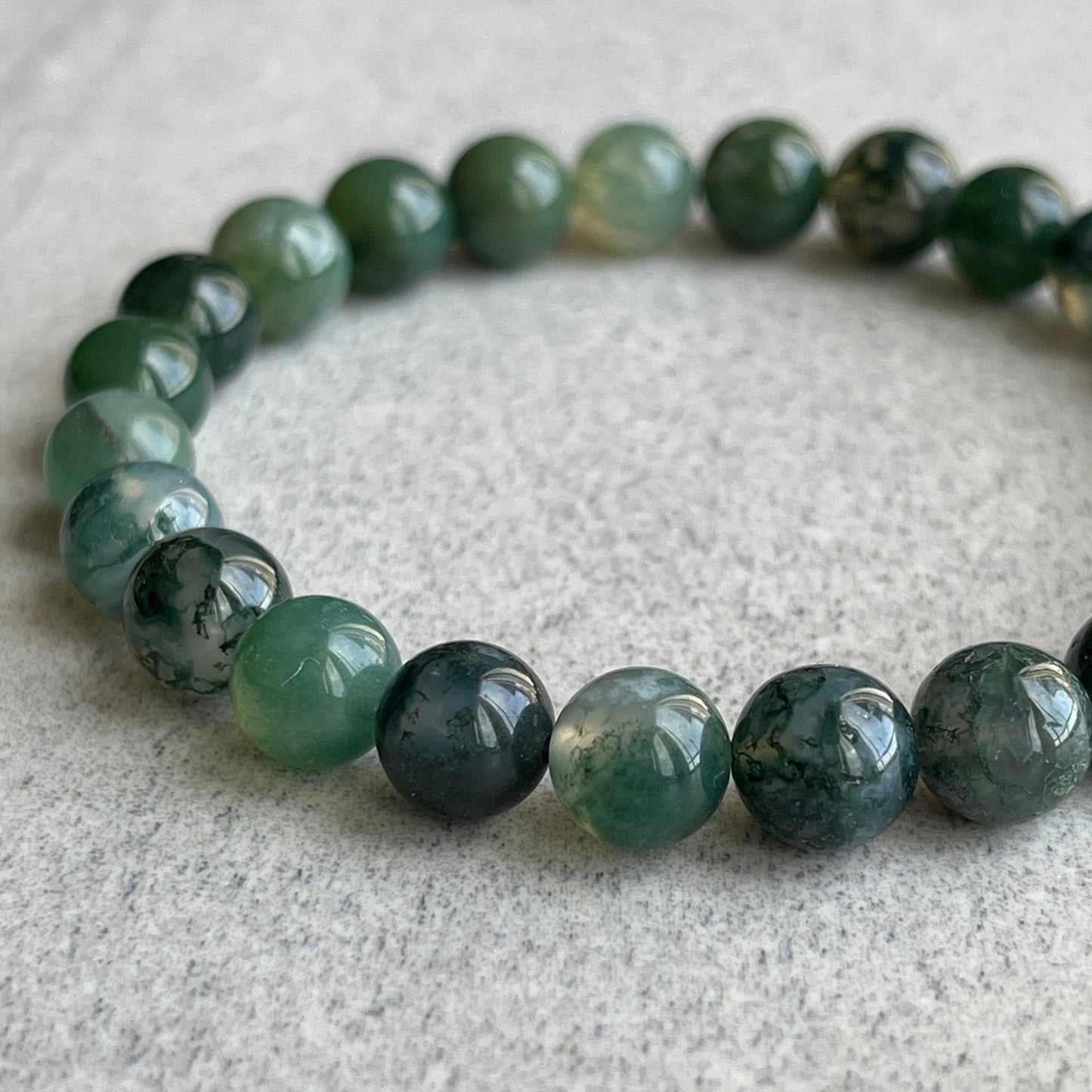 8mm Stretchy Gemstone Bracelet