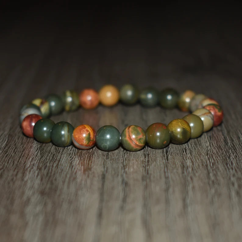 8mm Stretchy Gemstone Bracelet