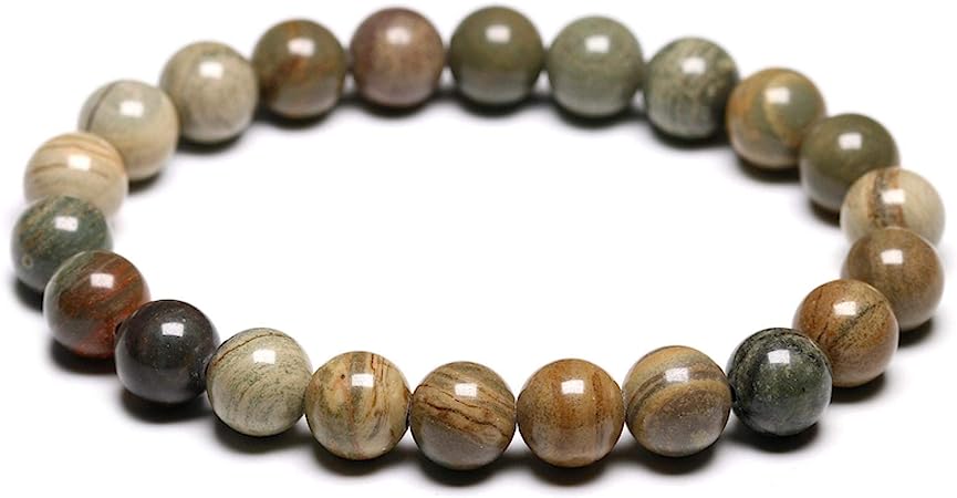 8mm Stretchy Gemstone Bracelet