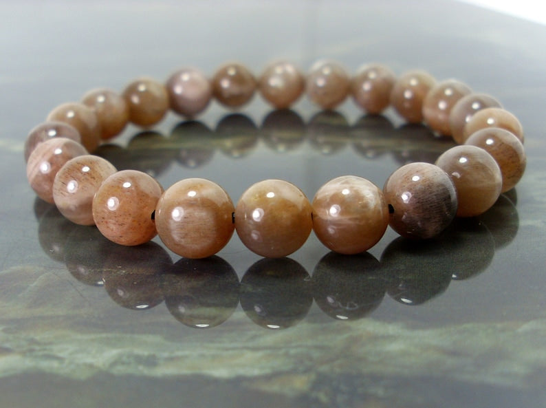 8mm Stretchy Gemstone Bracelet