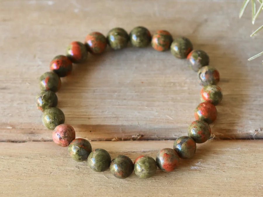 8mm Stretchy Gemstone Bracelet